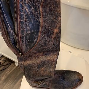 Bed stu tall leather vintage boots size 8